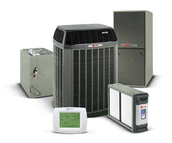 Trane heating and cooling family